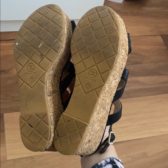 Chanel cork shoes - Picture 6 of 7